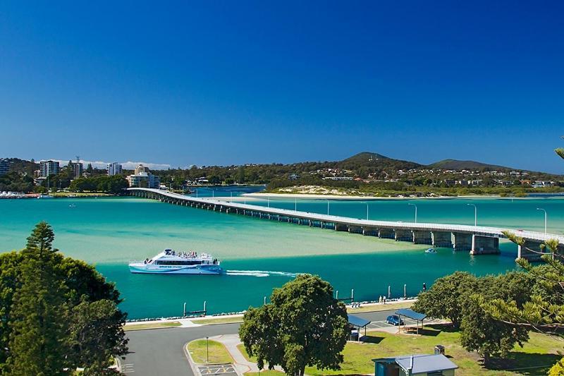 South Pacific Palms Motor Inn Tuncurry Eksteriør billede