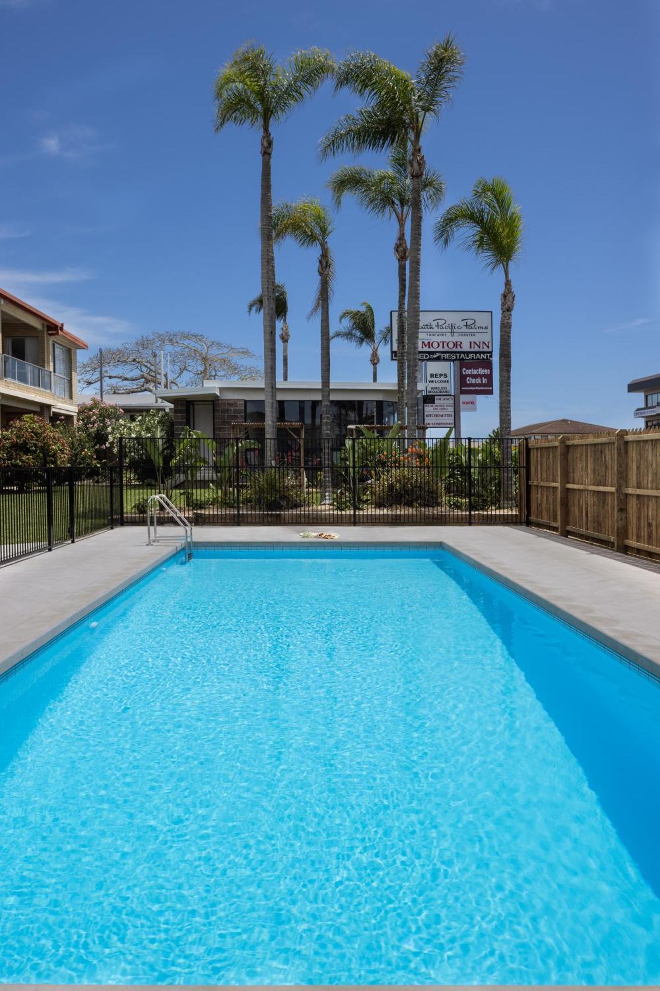 South Pacific Palms Motor Inn Tuncurry Eksteriør billede